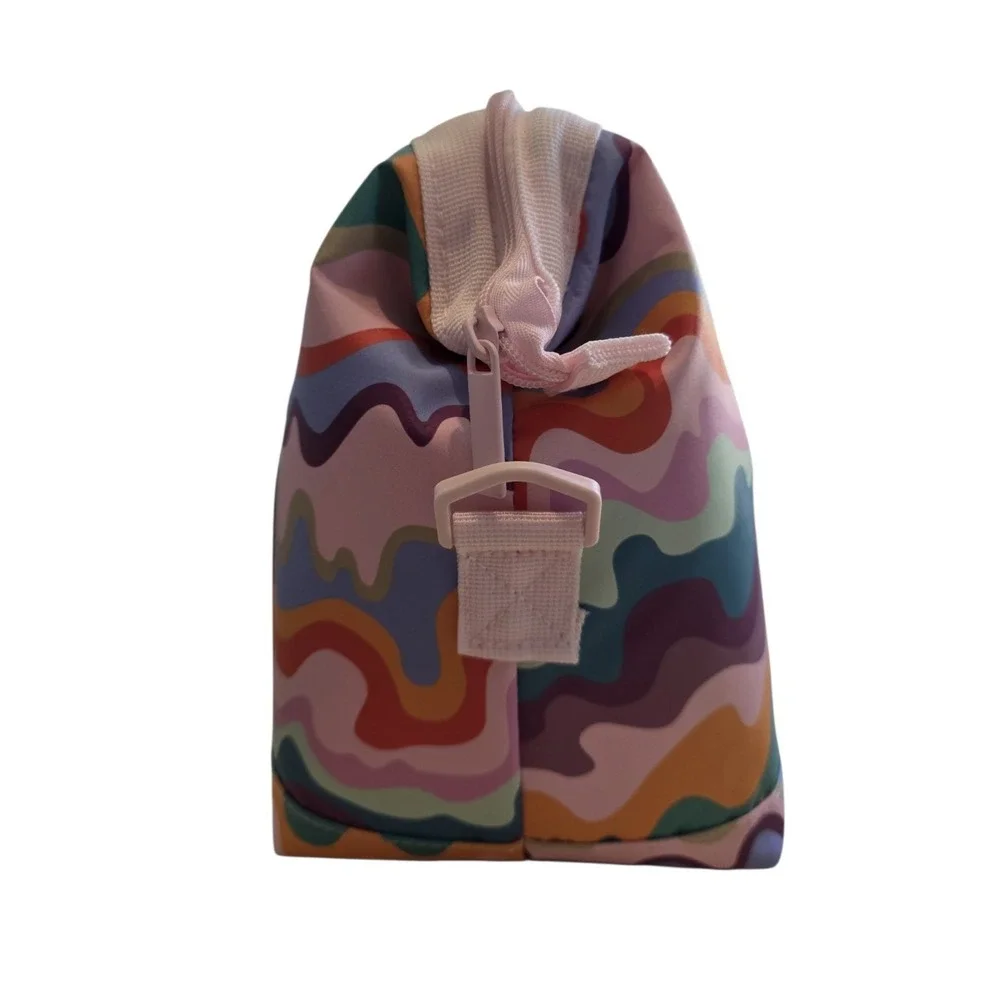 NEW Swig Packi Backpack Sand Art Cooler Bag Insulated Colorful Print Pink